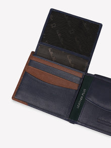 Multi-Texture Leather Wallet