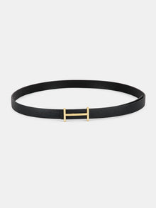 Saffiano Leather Belt