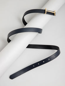 Slim Leather Belt
