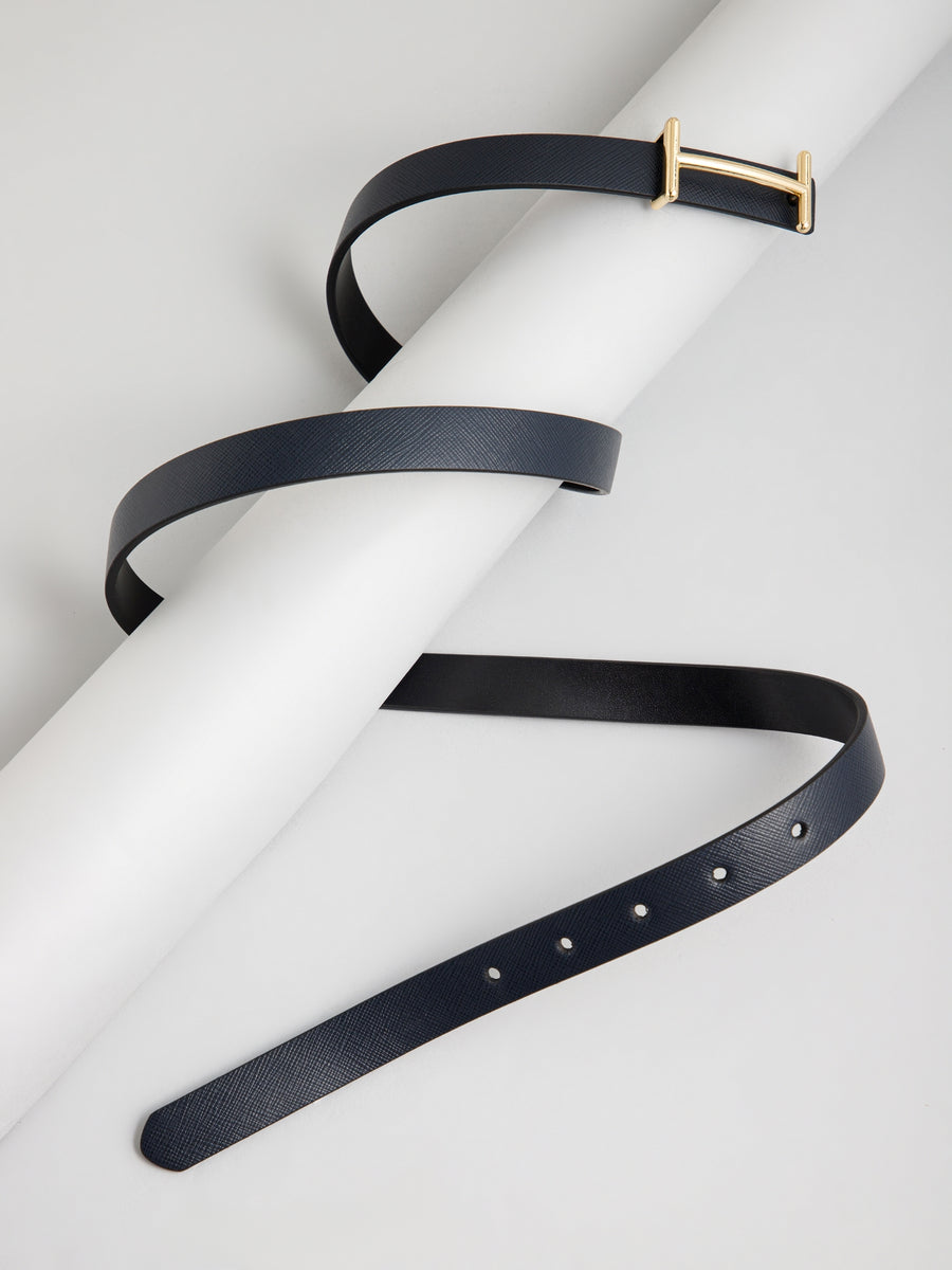 Slim Leather Belt