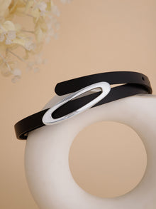 Sleek Leather Belt