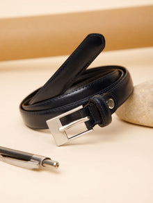 Sleek Reversible Leather Belt