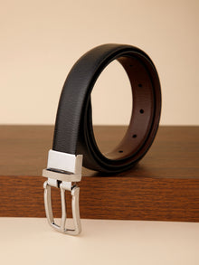 Polished Reversible Leather Belt