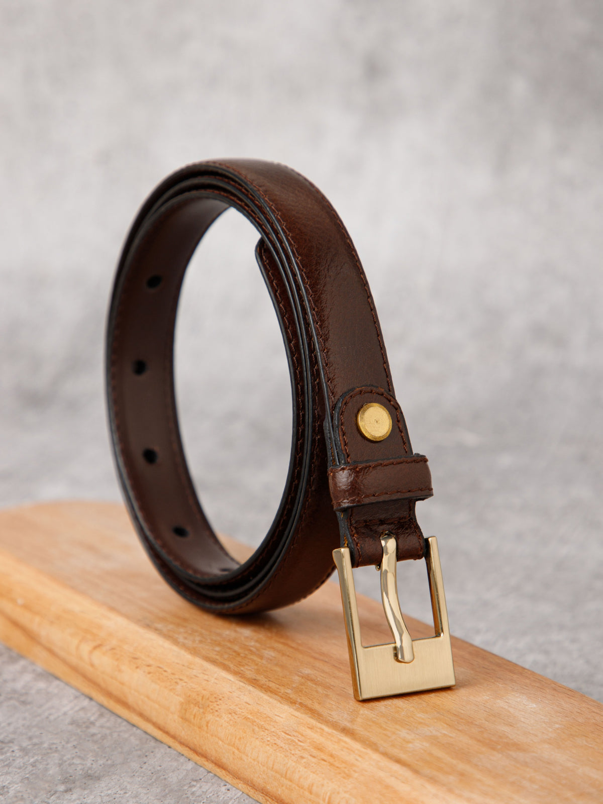 Polished Formal Leather Belt