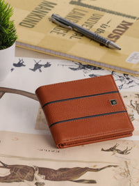 Premium Men Wallet PR-6004 Tan