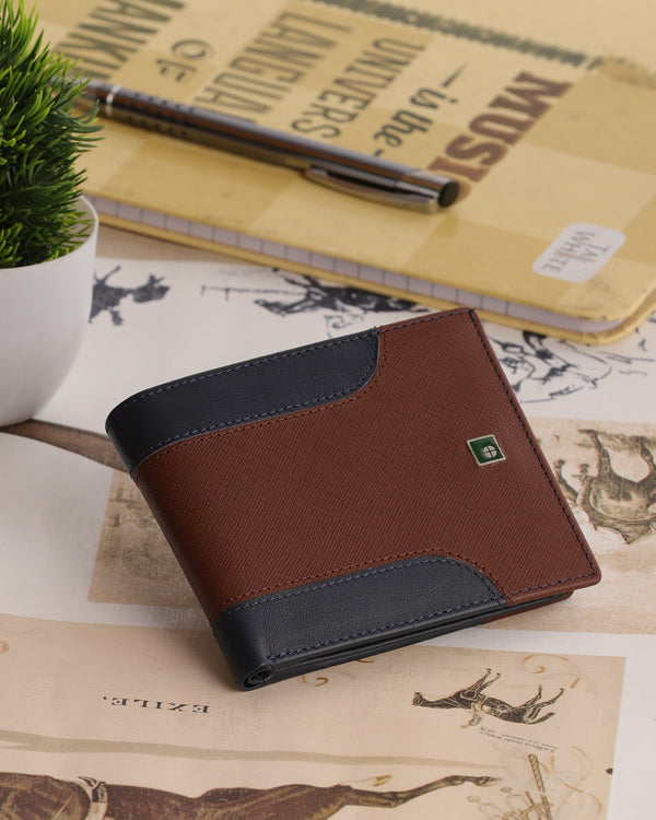 Multi-Texture Leather Wallet