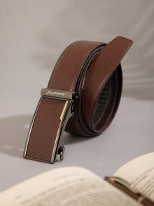 Plus Size Contemporary Autolock Leather Belt