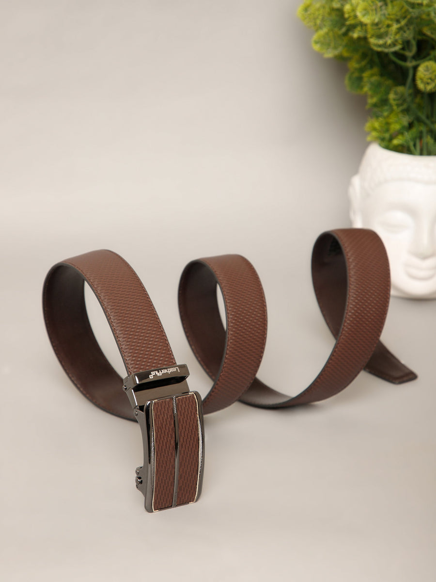Refined Autolock Leather Belt