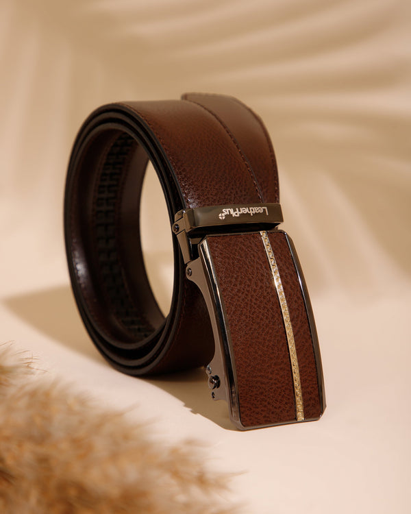 Pebble Grain Leather Belt