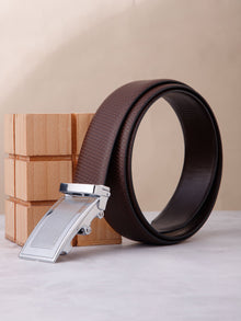 Men Autolock Belt XLAL-9074 C Brown
