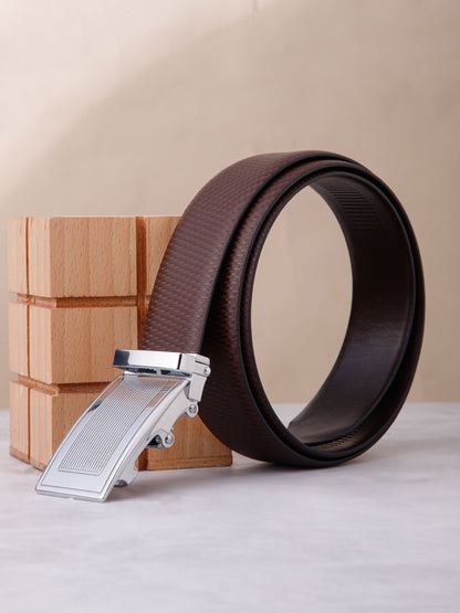 Men Autolock Belt AL-9074 C Brown