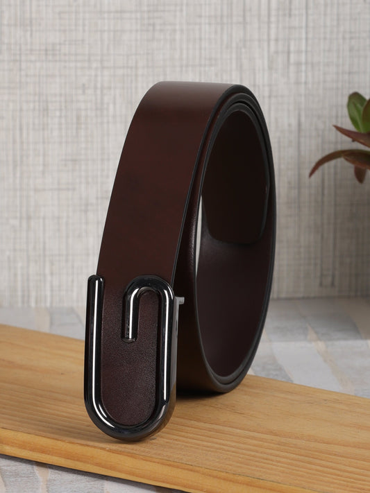 Men Casual Belt ST-5286 Brown