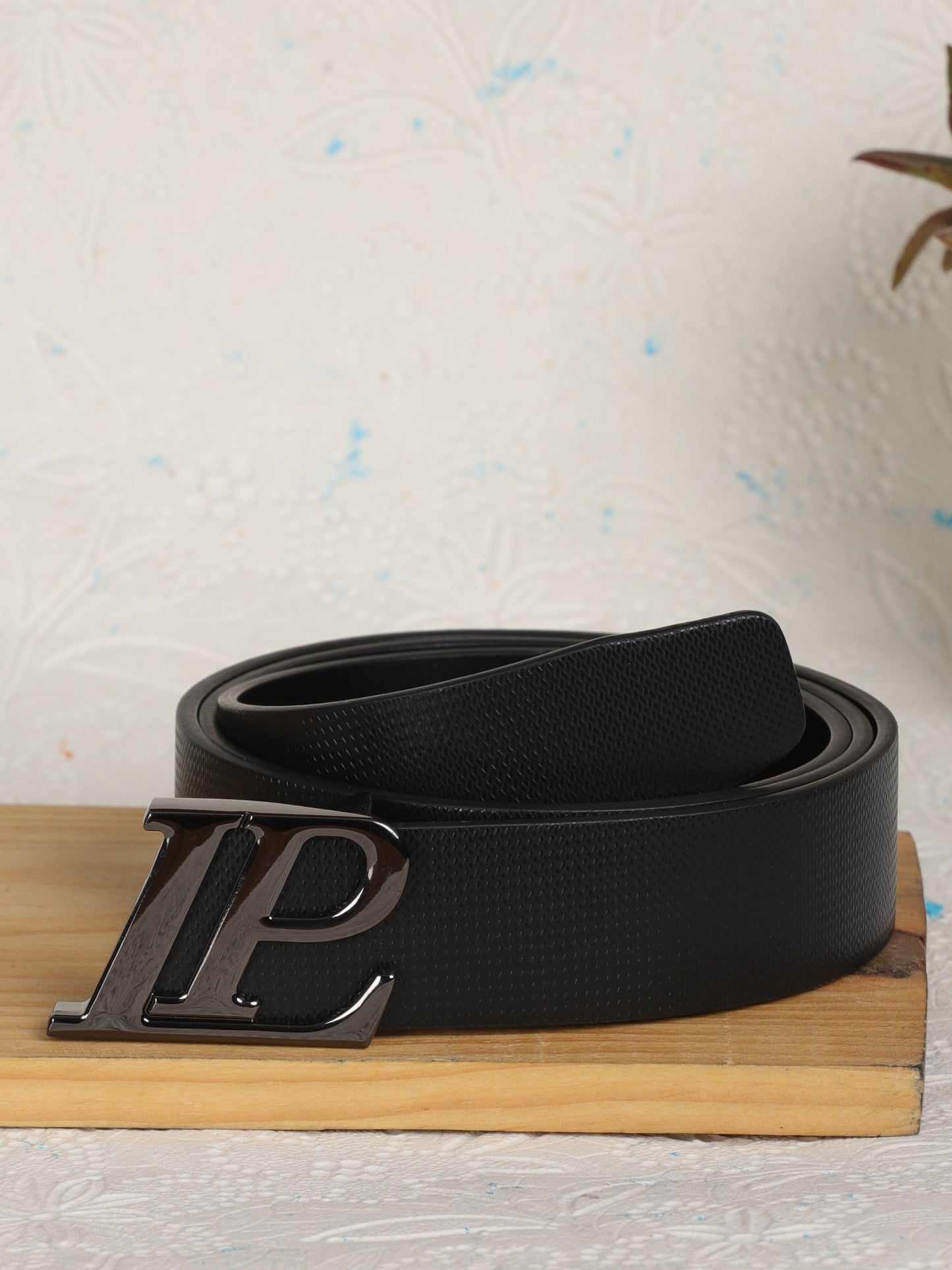 Men Casual Belt ST-5280 G Black