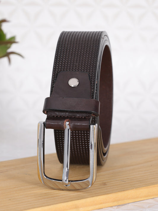 Crafted Men Belt CTFD-653 Brown