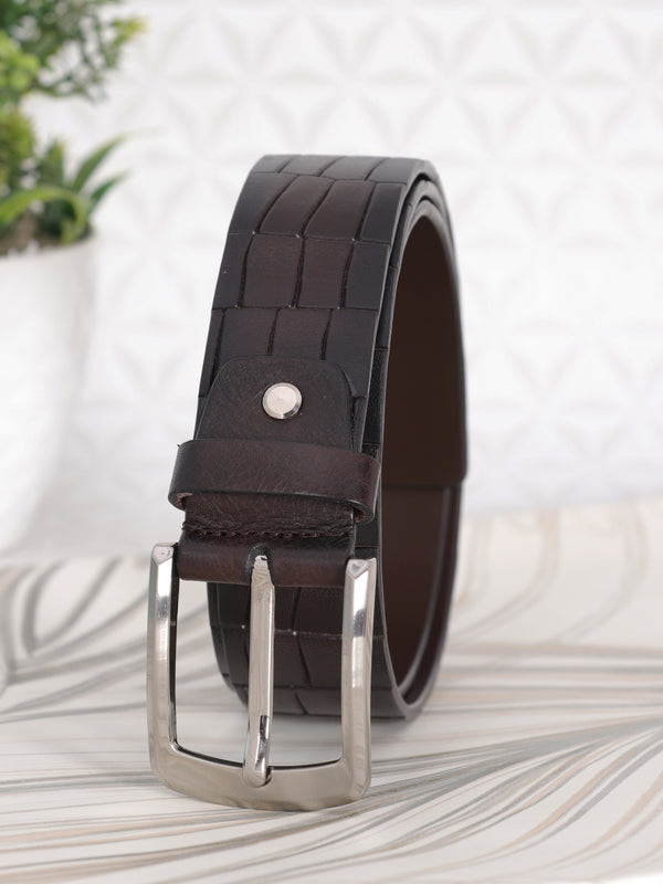 Crafted Men Belt CTFD-656 Brown
