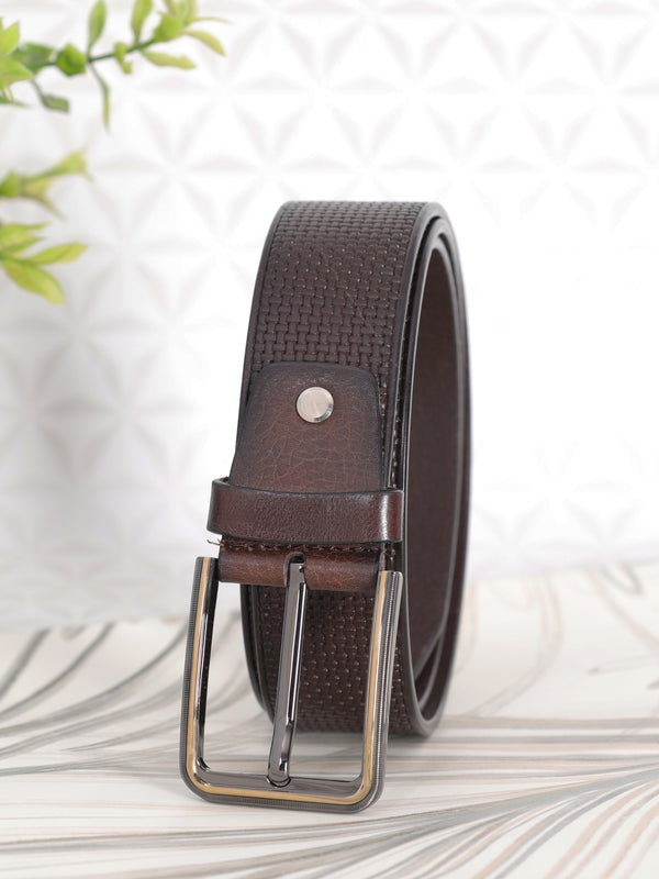 Crafted Men Belt CTFD-651 Brown