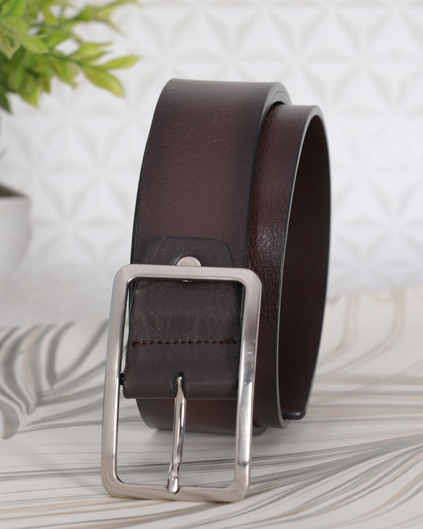 Natural Grain Leather Belt