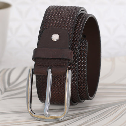 Crafted Men Belt CTFD-756 Brown