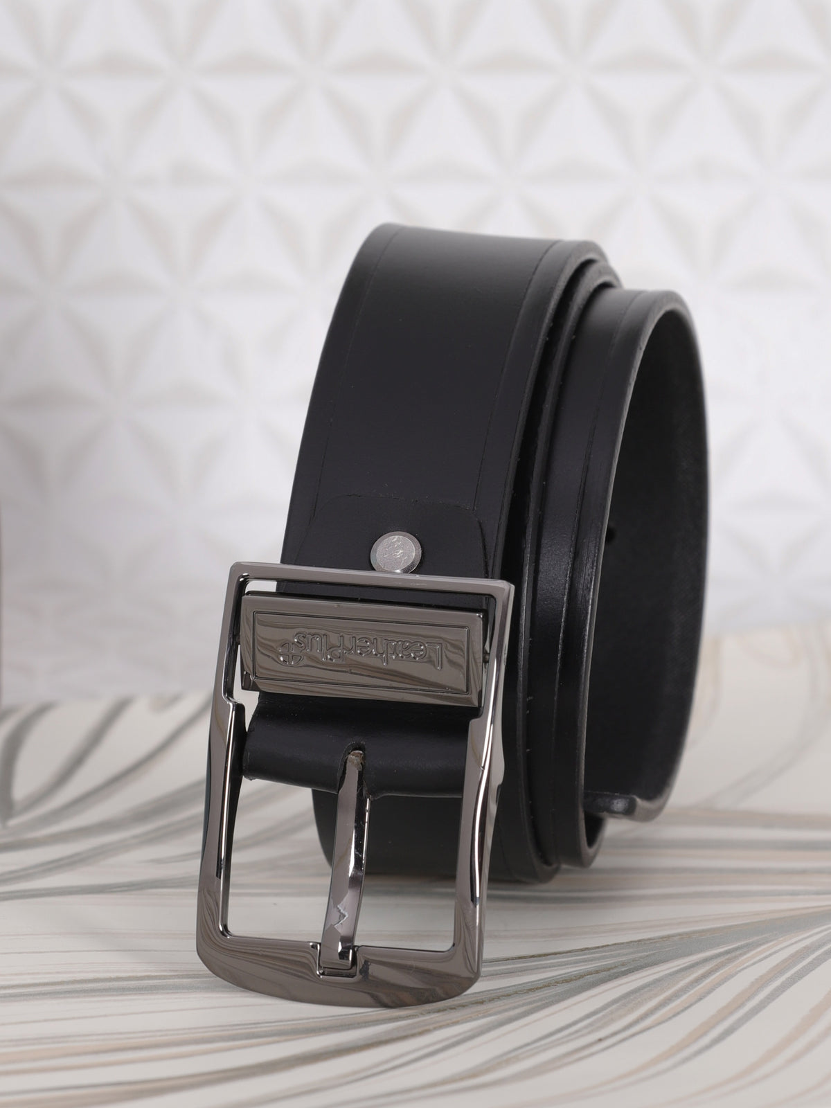 Classic Smooth Formal Leather Men Belt
