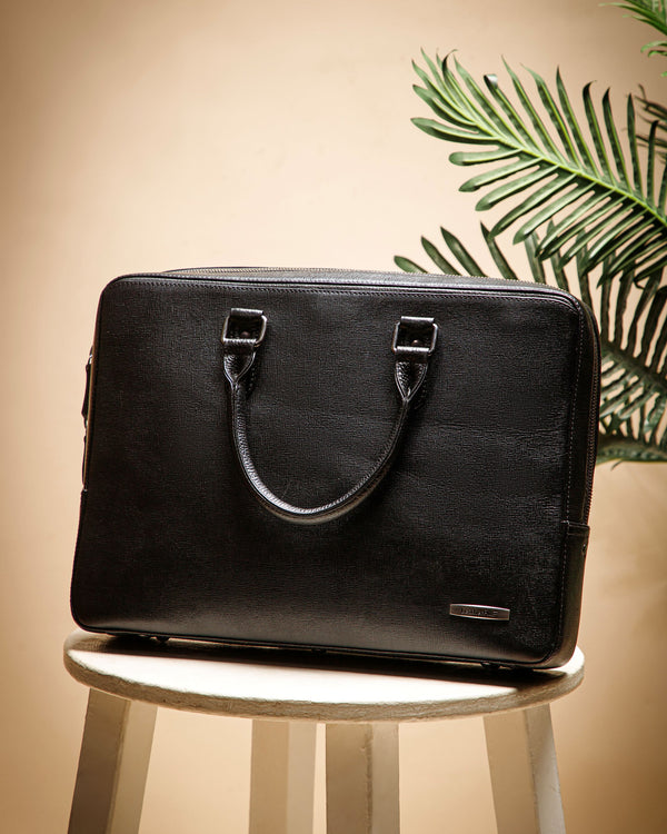 Saffiano Leather Laptop Bag