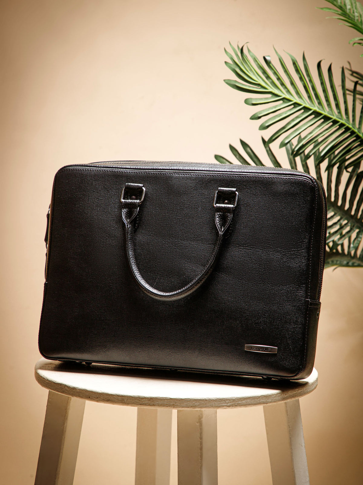 Saffiano Leather Laptop Bag