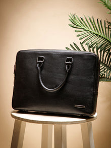 Saffiano Leather Laptop Bag