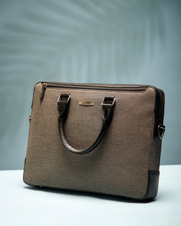 Classic Leather Laptop Bag