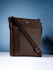 Milled Leather Sling Bag