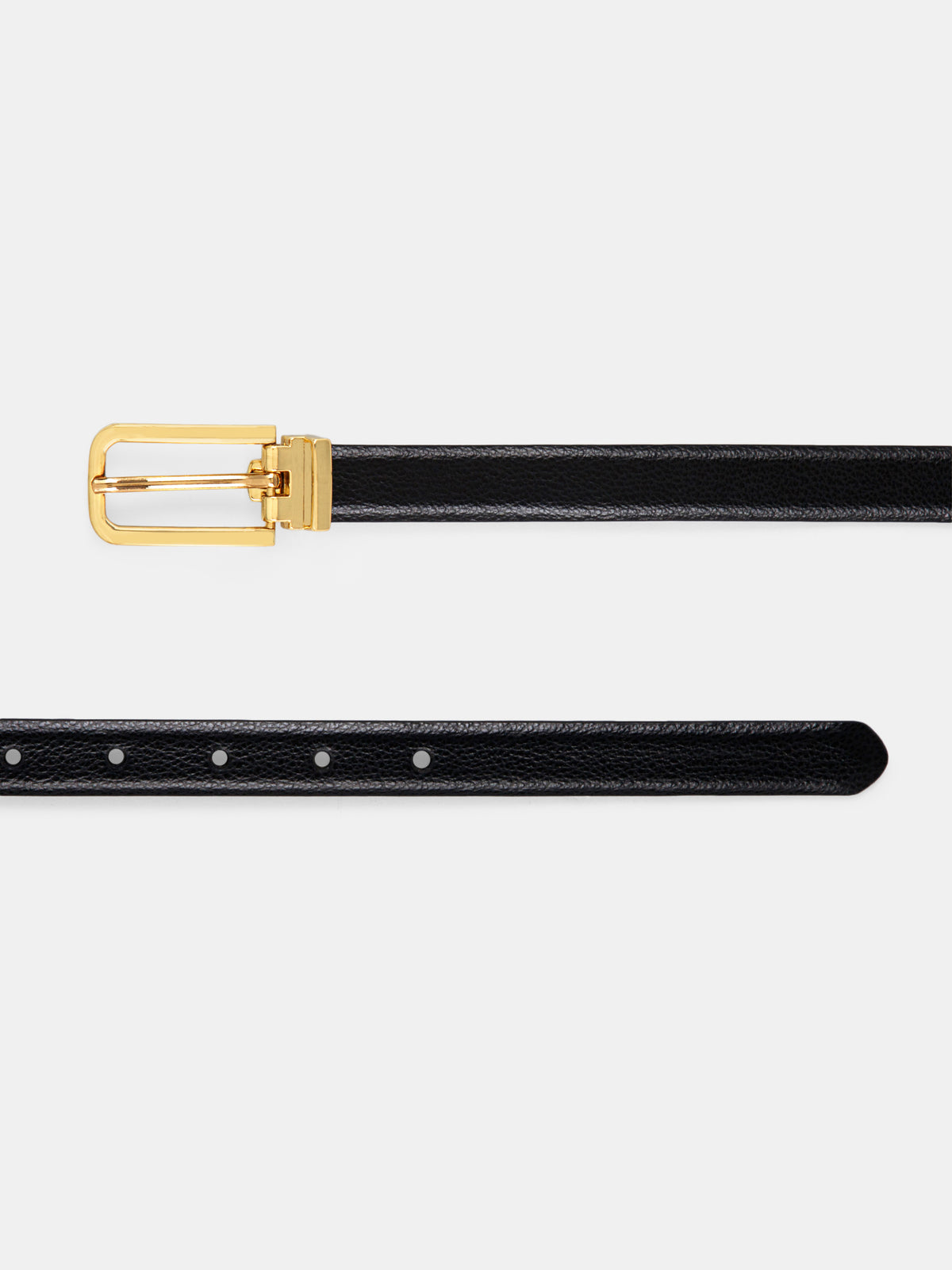 Natural Milled Reversible Leather Belt
