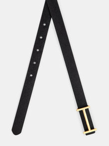 Saffiano Leather Belt
