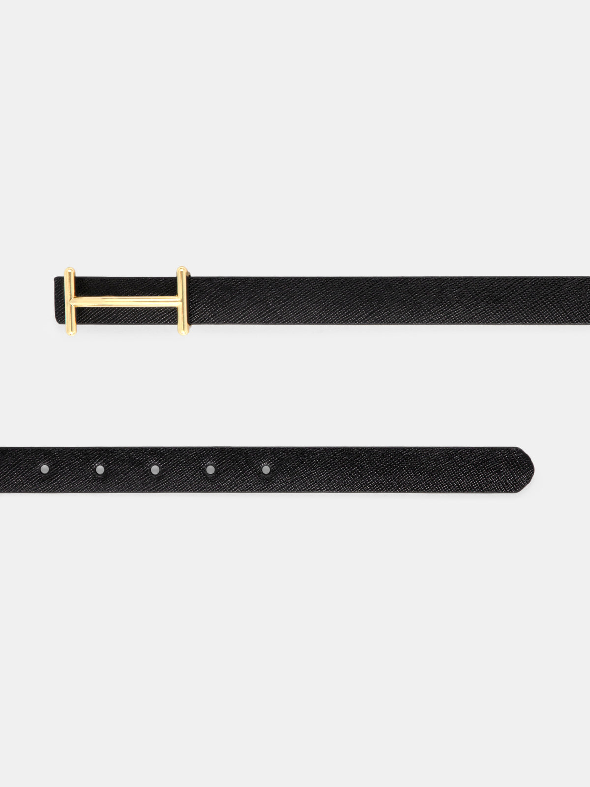 Saffiano Leather Belt