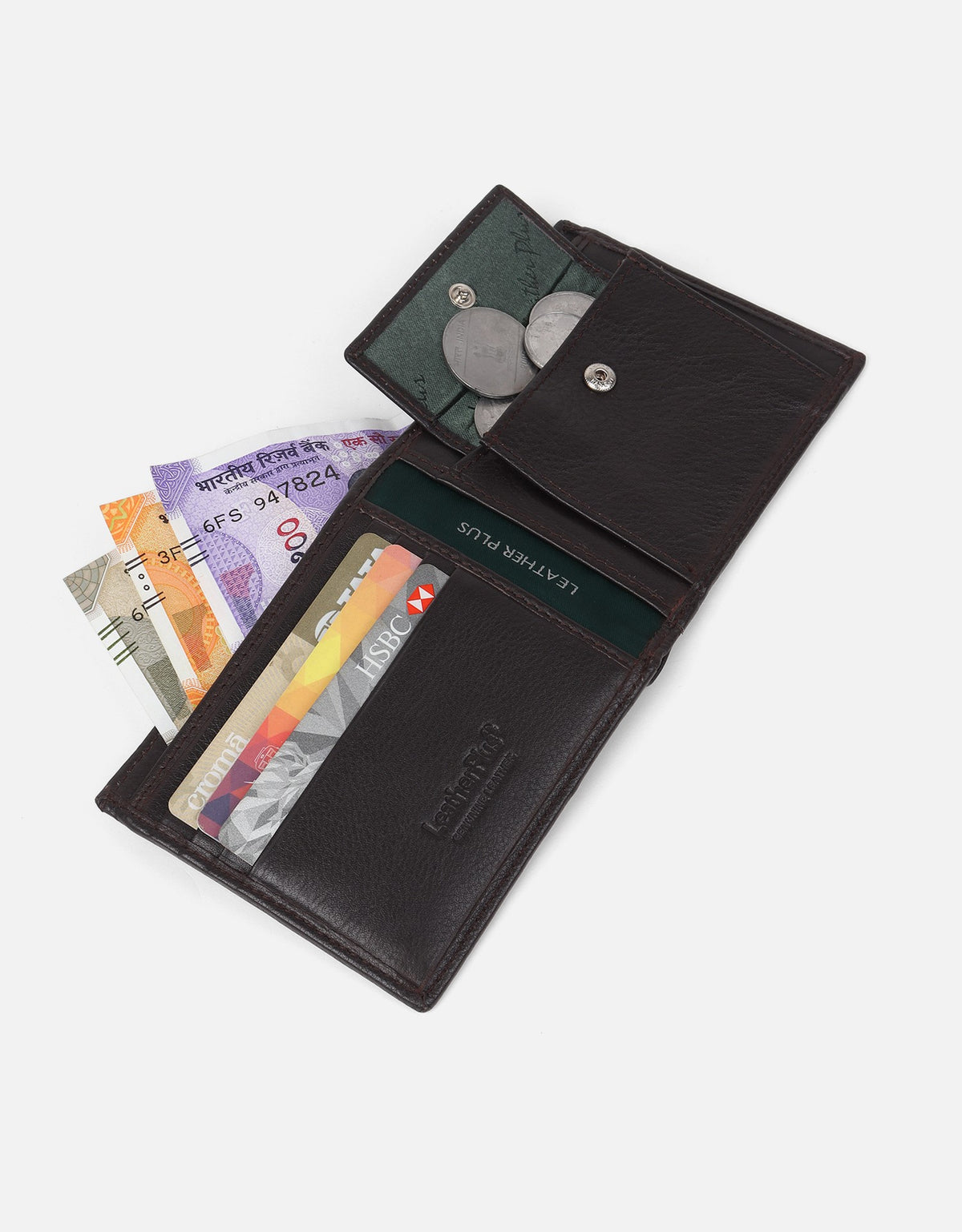 Smooth Natural Leather Wallet
