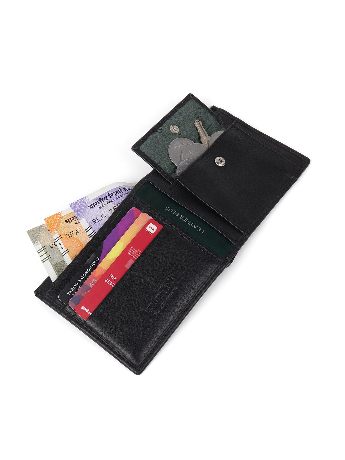 Textured Essential Leather Wallet