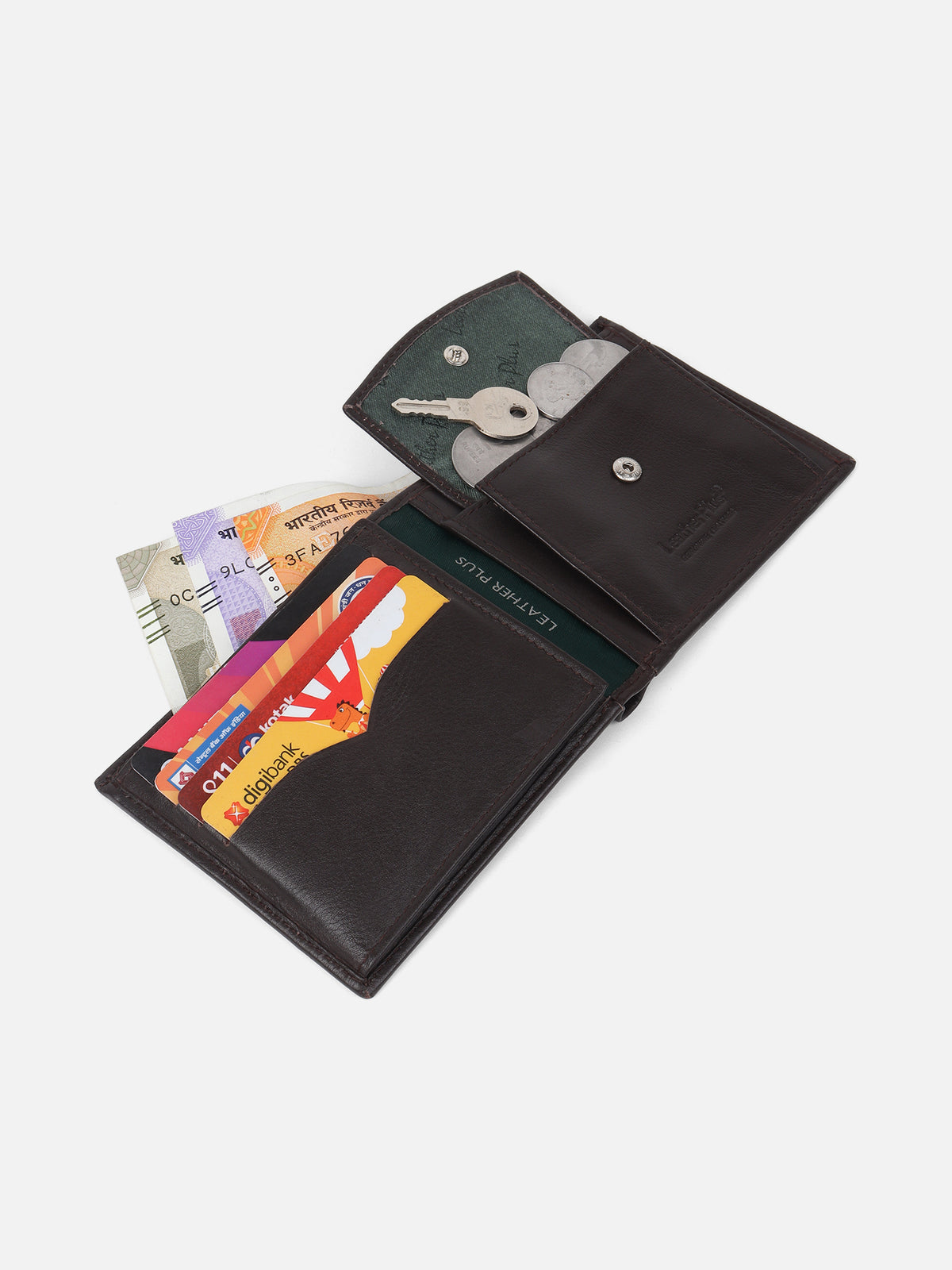 Textured Essential Leather Wallet