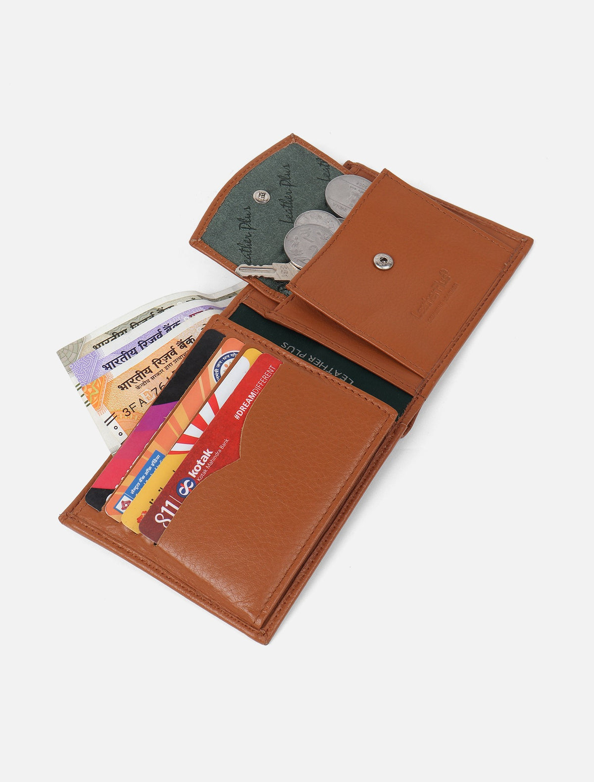Textured Essential Leather Wallet