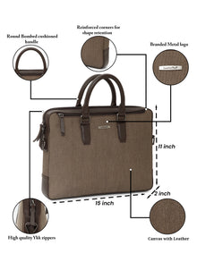 Classic Leather Laptop Bag