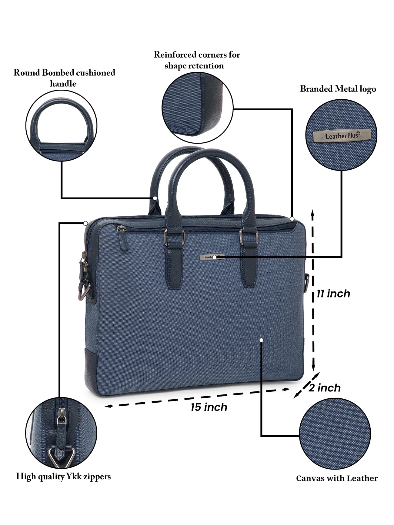 Leather Laptop Bag LT16-1001