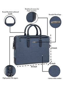 Classic Leather Laptop Bag