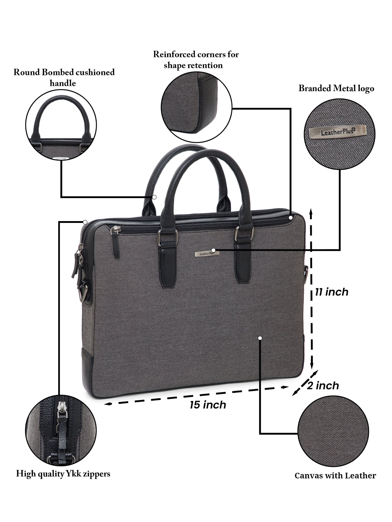 Leather Laptop Bag LT16-1001