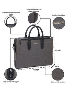 Classic Leather Laptop Bag