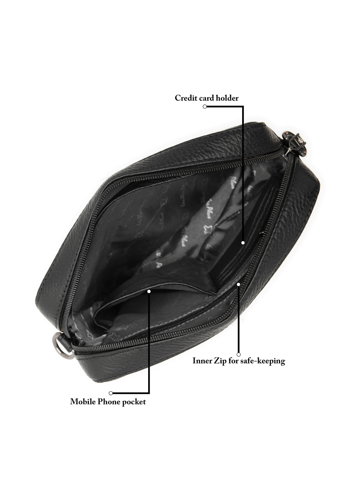 Urban Leather Crossbody Bag