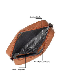 Urban Leather Crossbody Bag
