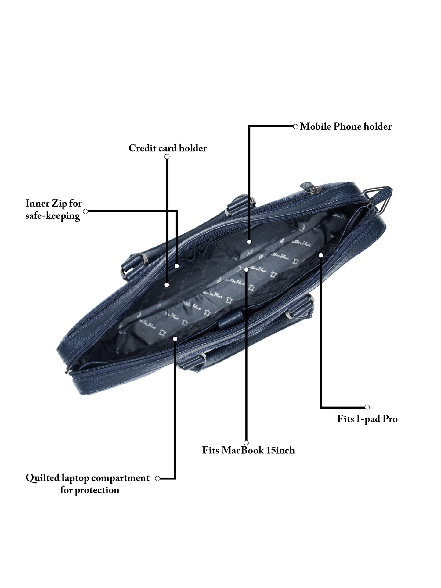 Leather Laptop Bag LT16-1001
