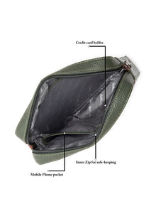 Urban Leather Crossbody Bag