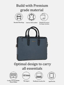 Classic Leather Laptop Bag