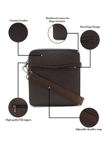 Urban Leather Crossbody Bag