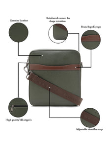 Urban Leather Crossbody Bag