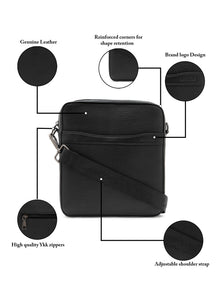 Urban Leather Crossbody Bag