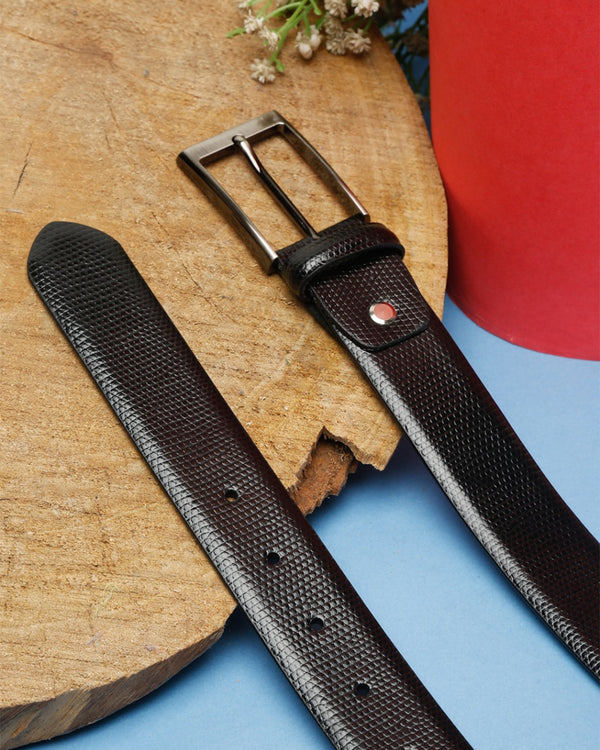 Polished Formal Leather Belt