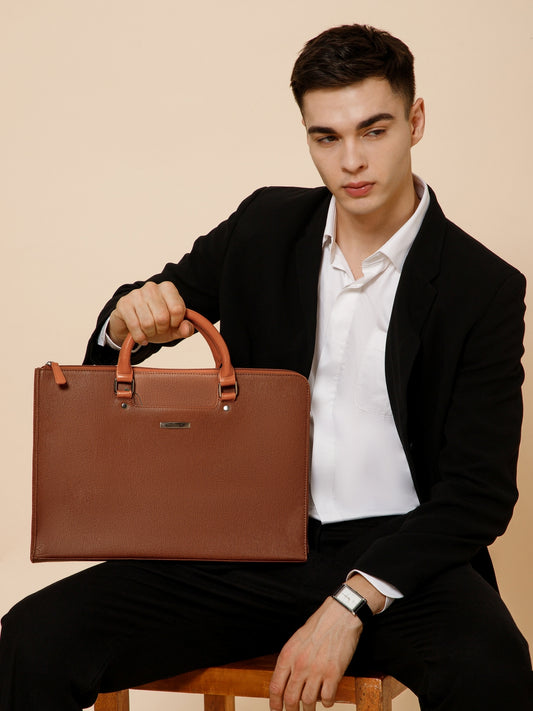 Saffiano Leather Laptop Sleeve SV16-8002